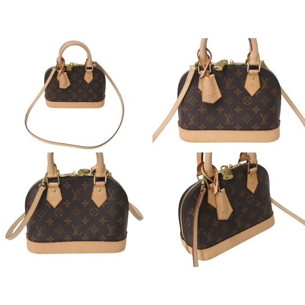 Louis Vuitton Alma handbag shoulder bag Monogram canvas leather - Picture 2 of 9